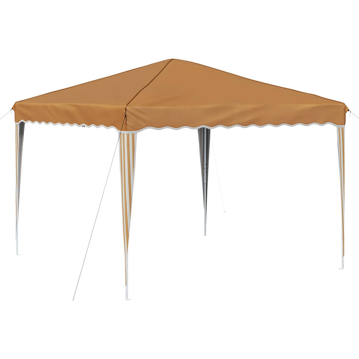 Cort de Petrecere Pop-up Bej 288 x 288 x 245 cm Material Oxford - WALTI WALTI