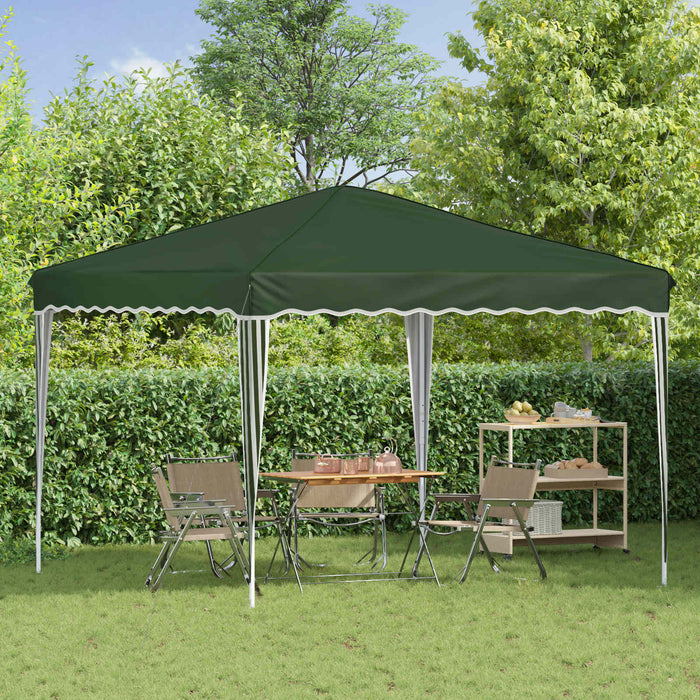 Cort de Petrecere Pop-up Verde 288 x 288 x 245 cm - WALTI WALTI