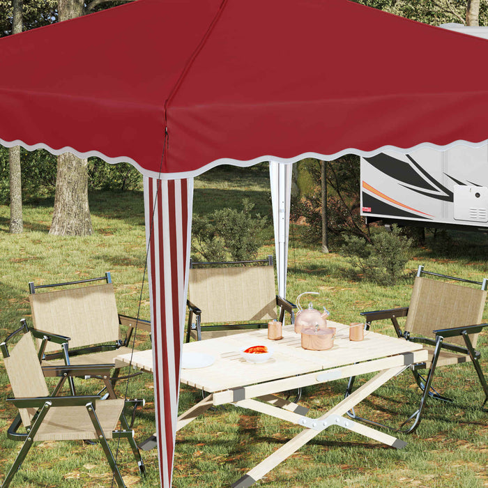 Cort de Petrecere Pop-up Burgundy 288 x 288 x 245 cm - WALTI WALTI