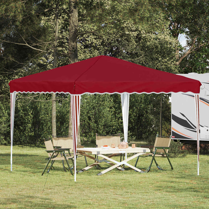 Cort de Petrecere Pop-up Burgundy 288 x 288 x 245 cm - WALTI WALTI
