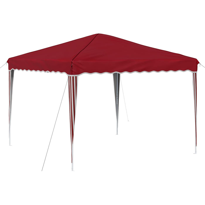 Cort de Petrecere Pop-up Burgundy 288 x 288 x 245 cm - WALTI WALTI