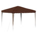 Cort de Petrecere Pop-up Maro 288 x 288 x 245 cm - WALTI WALTI