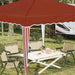 Cort de Petrecere Pop-up Terracota 288 x 288 x 245 cm - WALTI WALTI