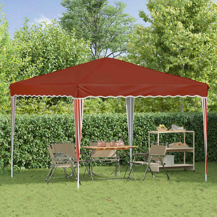 Cort de Petrecere Pop-up Terracota 288 x 288 x 245 cm - WALTI WALTI