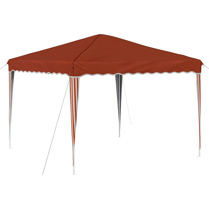 Cort de Petrecere Pop-up Terracota 288 x 288 x 245 cm - WALTI WALTI