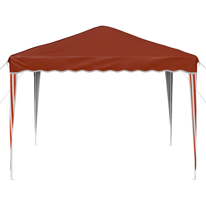 Cort de Petrecere Pop-up Terracota 288 x 288 x 245 cm - WALTI WALTI