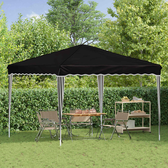 Cort de Petrecere Pop-up Negru 288 x 288 x 245 cm - WALTI WALTI