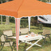 Cort de Petrecere Pop-up Portocaliu 288 x 288 x 245 cm - WALTI WALTI