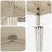 Cort de Petrecere Pop-up Crem 288 x 288 x 245 cm - WALTI WALTI