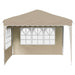 Cort de Petrecere Pop-up Crem 288 x 288 x 245 cm - WALTI WALTI