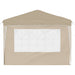 Cort de Petrecere Pop-up Crem 288 x 288 x 245 cm - WALTI WALTI