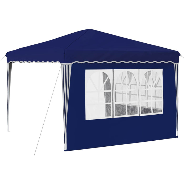 Cort de Petrecere Pop-up albastru 288 x 288 x 245 cm - WALTI WALTI