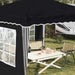 Cort de Petrecere Pop-up Antracit 288 x 288 x 245 cm - WALTI WALTI