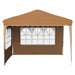 Cort de Petrecere Pop-up Bej 288 x 288 x 245 cm Material Oxford - WALTI WALTI