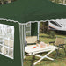 Cort de Petrecere Pop-up Verde 288 x 288 x 245 cm - WALTI WALTI
