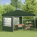 Cort de Petrecere Pop-up Verde 288 x 288 x 245 cm - WALTI WALTI