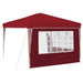 Cort de Petrecere Pop-up Burgundy 288 x 288 x 245 cm - WALTI WALTI
