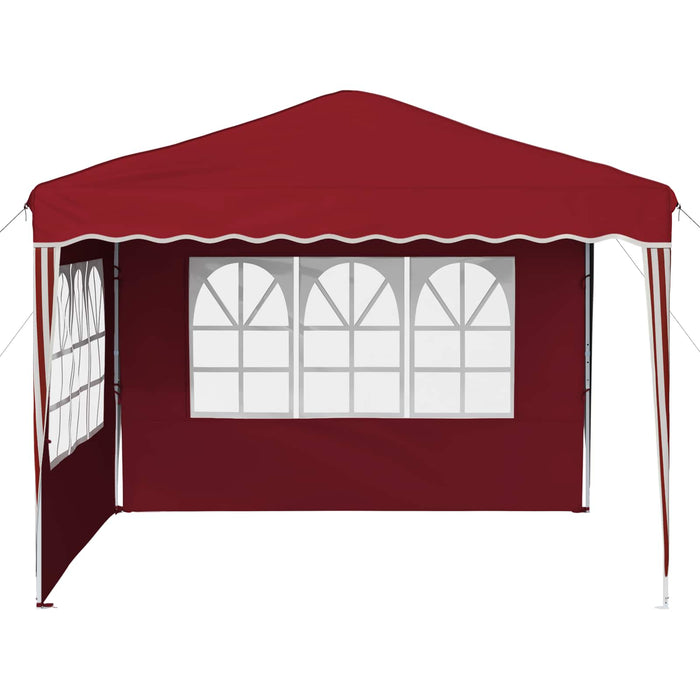 Cort de Petrecere Pop-up Burgundy 288 x 288 x 245 cm - WALTI WALTI
