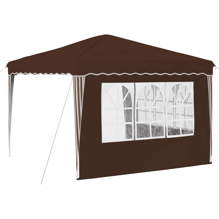 Cort de Petrecere Pop-up Maro 288 x 288 x 245 cm - WALTI WALTI