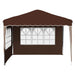 Cort de Petrecere Pop-up Maro 288 x 288 x 245 cm - WALTI WALTI