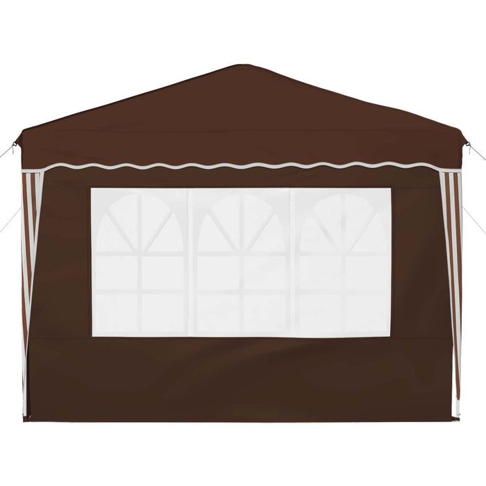 Cort de Petrecere Pop-up Maro 288 x 288 x 245 cm - WALTI WALTI