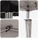 Cort de Petrecere Pop-up Negru 288 x 288 x 245 cm - WALTI WALTI