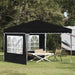 Cort de Petrecere Pop-up Negru 288 x 288 x 245 cm - WALTI WALTI