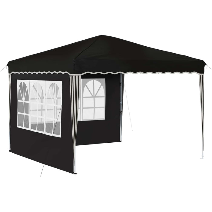 Cort de Petrecere Pop-up Negru 288 x 288 x 245 cm - WALTI WALTI