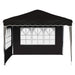 Cort de Petrecere Pop-up Negru 288 x 288 x 245 cm - WALTI WALTI