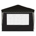 Cort de Petrecere Pop-up Negru 288 x 288 x 245 cm - WALTI WALTI