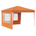 Cort de Petrecere Pop-up Portocaliu 288 x 288 x 245 cm - WALTI WALTI