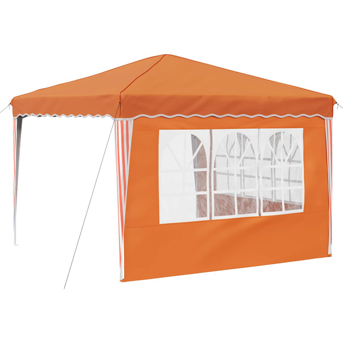 Cort de Petrecere Pop-up Portocaliu 288 x 288 x 245 cm - WALTI WALTI