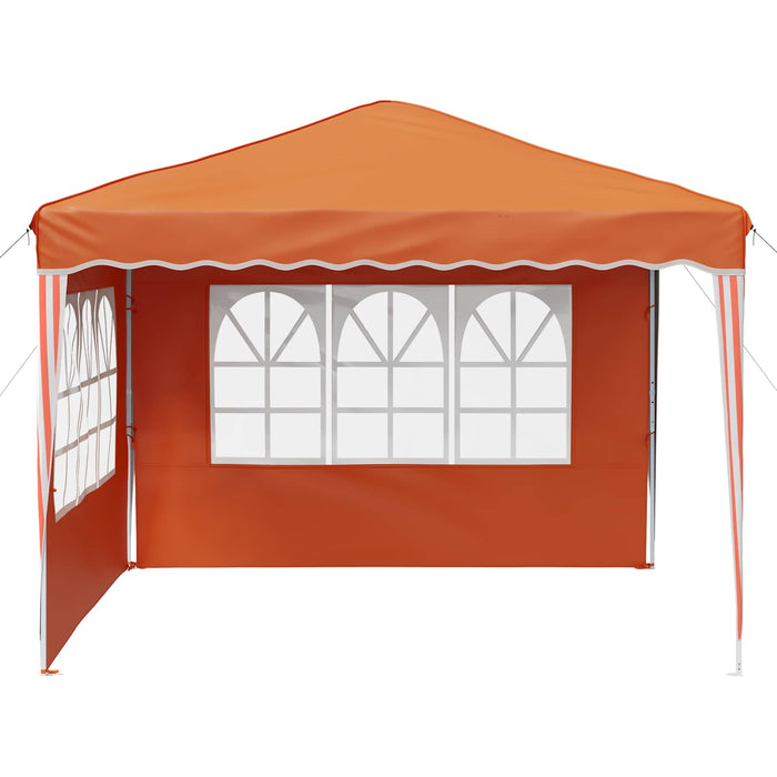 Cort de Petrecere Pop-up Portocaliu 288 x 288 x 245 cm - WALTI WALTI