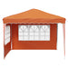 Cort de Petrecere Pop-up Portocaliu 288 x 288 x 245 cm - WALTI WALTI