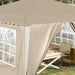 Cort de Petrecere Pop-up Crem 288 x 288 x 245 cm - WALTI WALTI