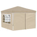Cort de Petrecere Pop-up Crem 288 x 288 x 245 cm - WALTI WALTI