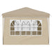 Cort de Petrecere Pop-up Crem 288 x 288 x 245 cm - WALTI WALTI