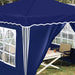 Cort de Petrecere Pop-up albastru 288 x 288 x 245 cm - WALTI WALTI