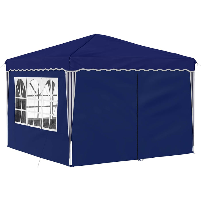 Cort de Petrecere Pop-up albastru 288 x 288 x 245 cm - WALTI WALTI