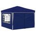 Cort de Petrecere Pop-up albastru 288 x 288 x 245 cm - WALTI WALTI