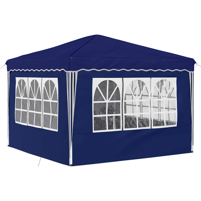 Cort de Petrecere Pop-up albastru 288 x 288 x 245 cm - WALTI WALTI
