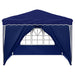 Cort de Petrecere Pop-up albastru 288 x 288 x 245 cm - WALTI WALTI