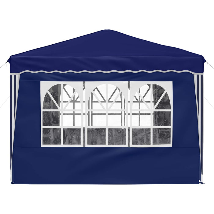 Cort de Petrecere Pop-up albastru 288 x 288 x 245 cm - WALTI WALTI