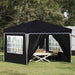 Cort de Petrecere Pop-up Antracit 288 x 288 x 245 cm - WALTI WALTI