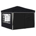 Cort de Petrecere Pop-up Antracit 288 x 288 x 245 cm - WALTI WALTI