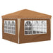 Cort de Petrecere Pop-up Bej 288 x 288 x 245 cm Material Oxford - WALTI WALTI