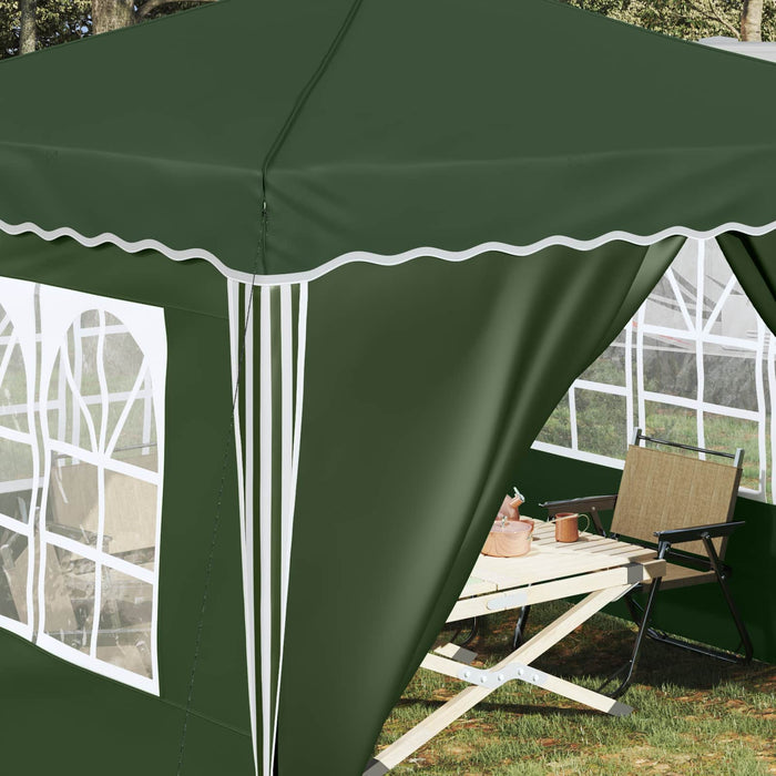 Cort de Petrecere Pop-up Verde 288 x 288 x 245 cm - WALTI WALTI
