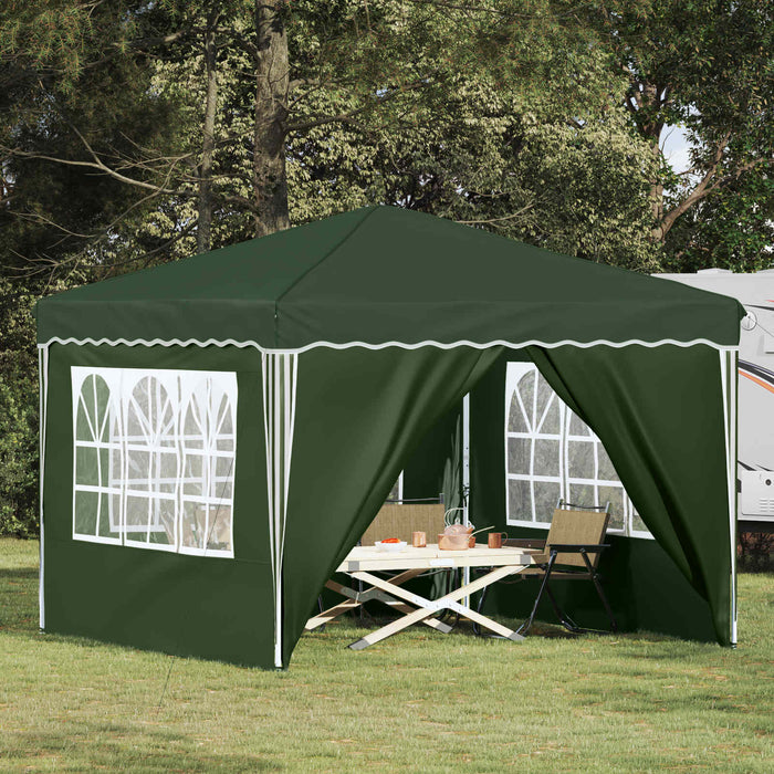 Cort de Petrecere Pop-up Verde 288 x 288 x 245 cm - WALTI WALTI