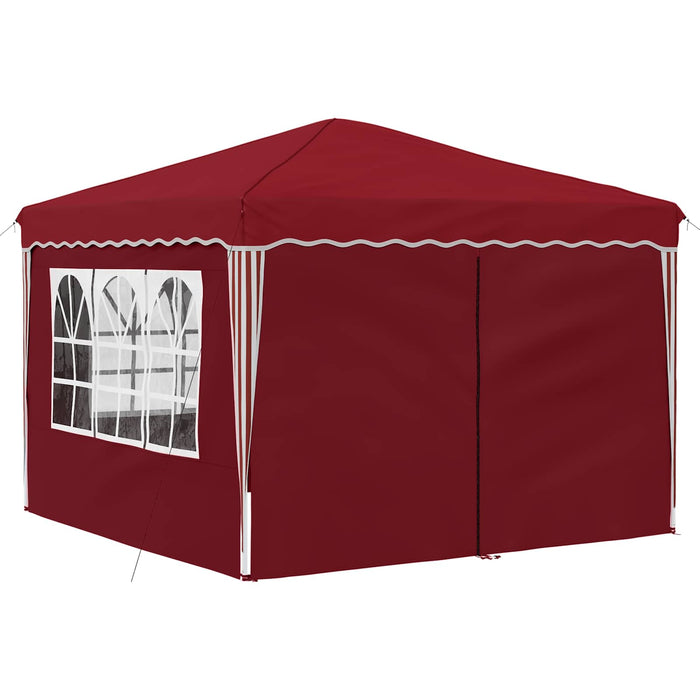 Cort de Petrecere Pop-up Burgundy 288 x 288 x 245 cm - WALTI WALTI