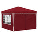 Cort de Petrecere Pop-up Burgundy 288 x 288 x 245 cm - WALTI WALTI
